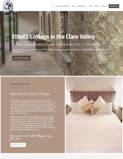 Ethel’s Cottage website