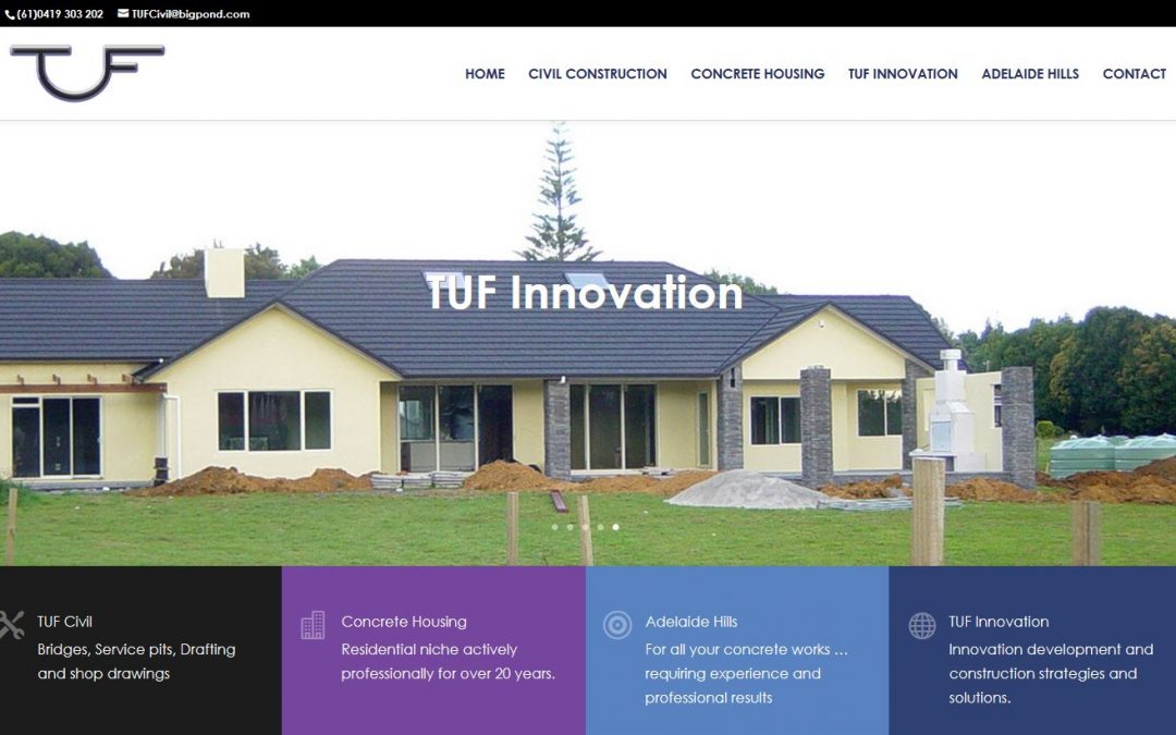 Website for TUF Civil Constructions