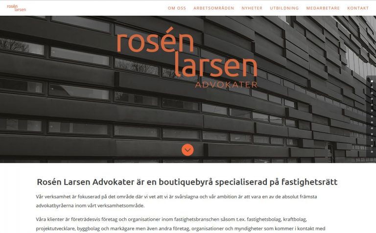Website design for law firm in Malmo Sweden | Website Adelaide