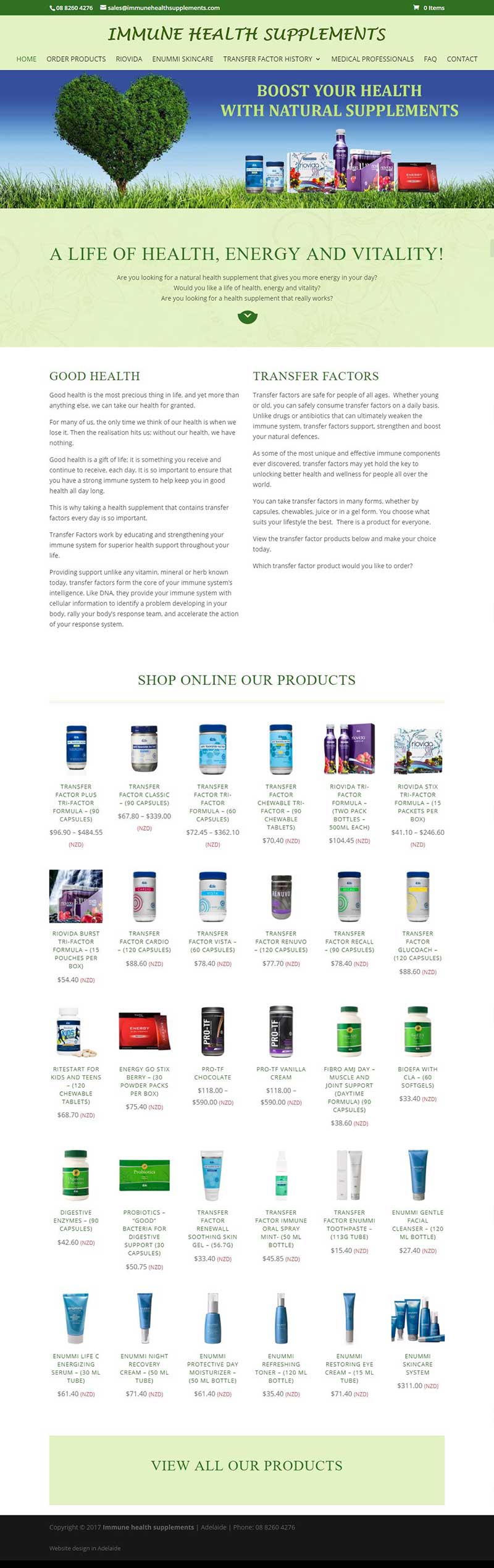 ecommerce website online shop system wordpress