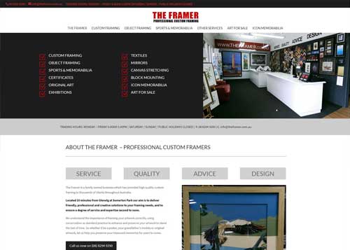 The Framer Website Design