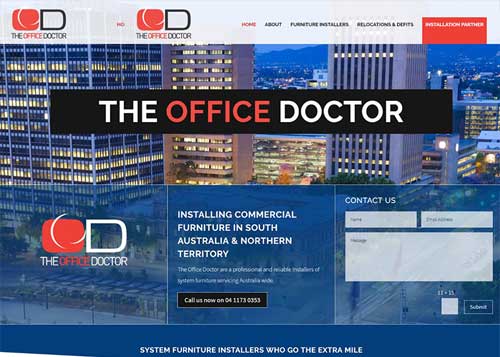 Website Design for The Office Doctor