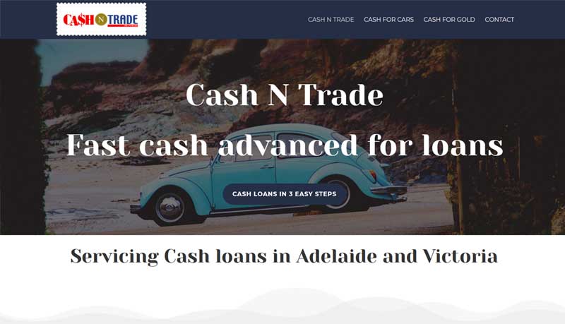 Website for Cash N Trade