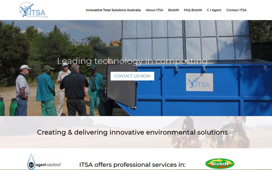 Website for Innovative Total Solutions Australia