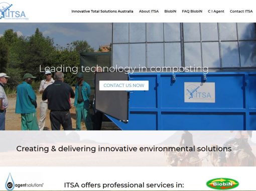 Website for Innovative Total Solutions Australia