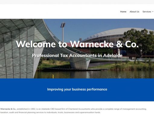 Website for Accountant firm in Adelaide