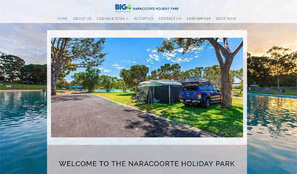 Website Naracoorte Holiday Park
