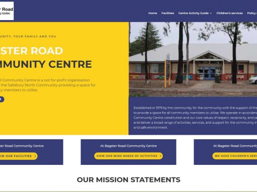 Bagster Road Community Centre website