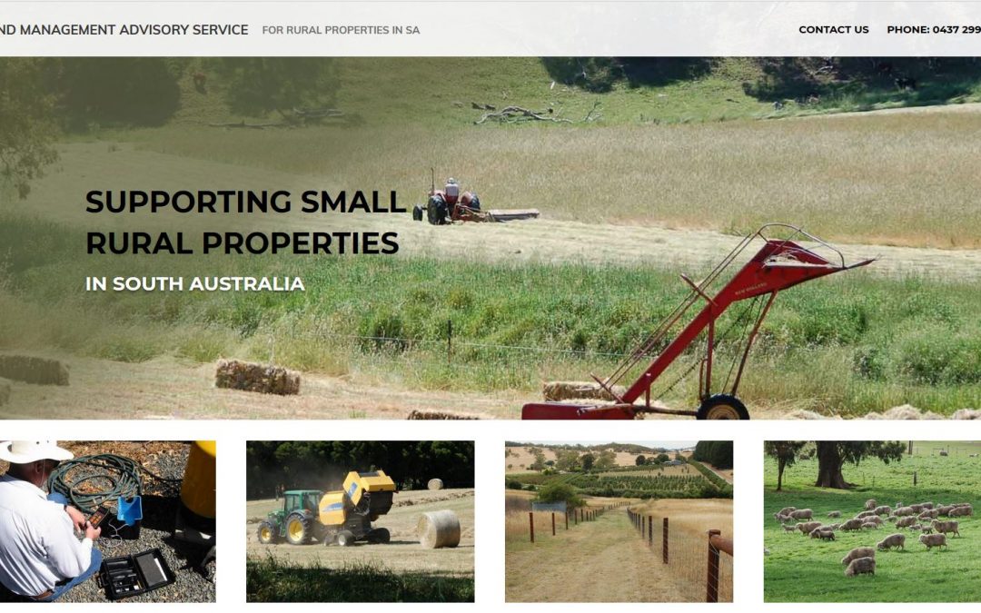 Website for Land Management Advisory Service