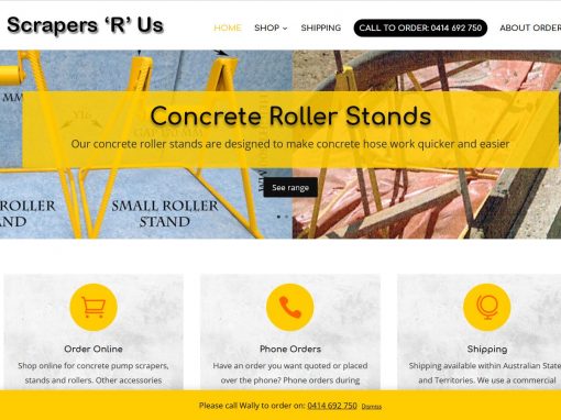 Website for Scrapers R Us