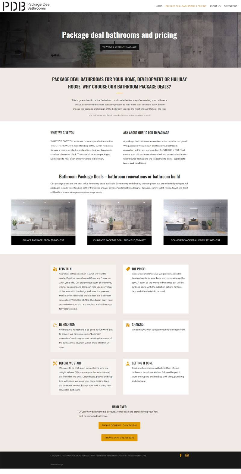 website design for small business adelaide