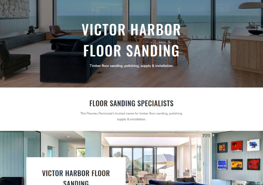 Website for Victor Harbor timber flooring