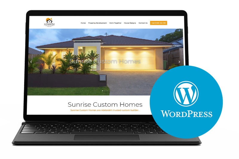 wordpress website design adelaide