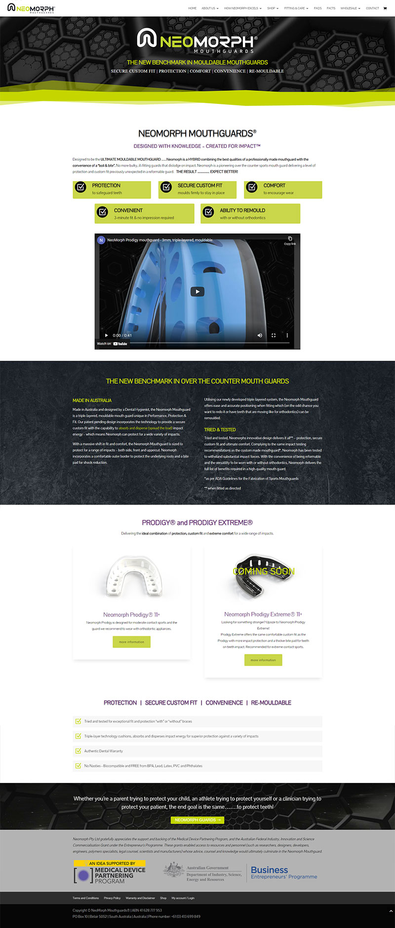 wholesale retail ecommerce website design adelaide agency