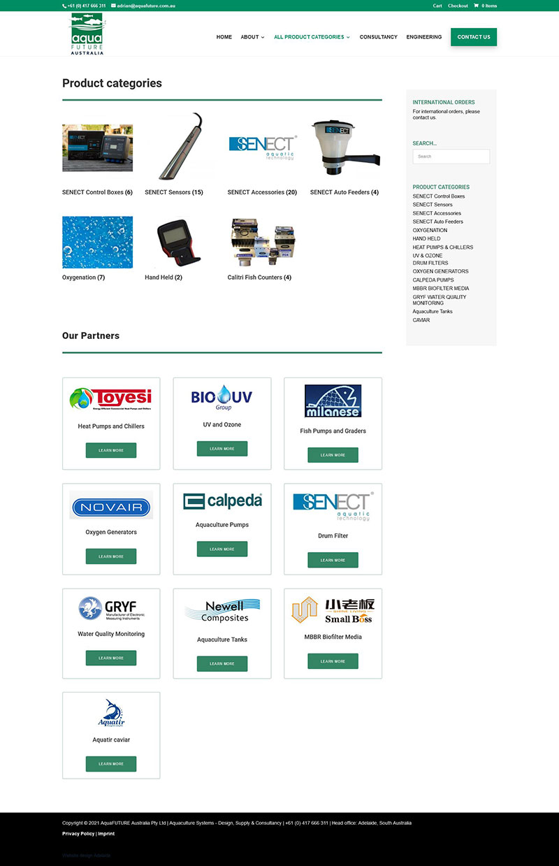 ecommerce website design adelaide