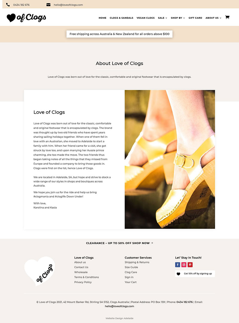 ecommerce-website-design-adelaide-lovofclogs