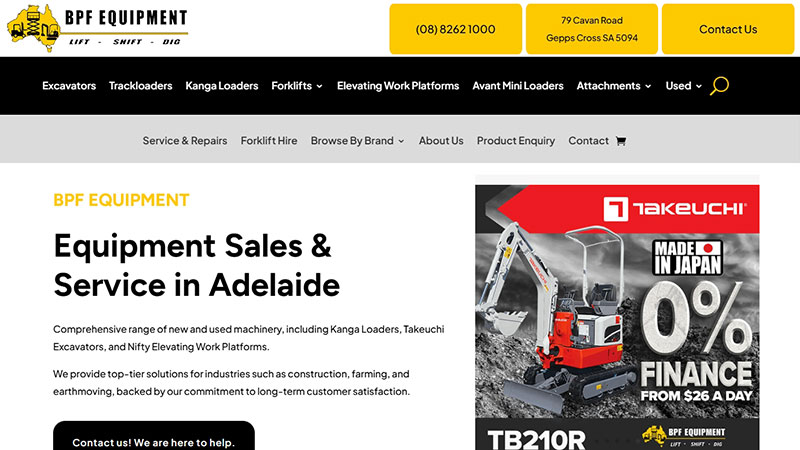 Ecommerce web design Adelaide