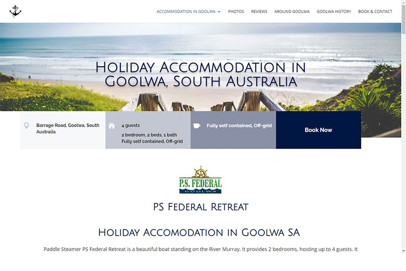 website design for Victor Harbor, Goowla and Middleton businesses website design for Victor Harbor, Goowla and Middleton businesses