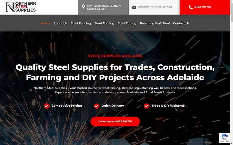 Website design for manufacturing Adelaide Website design for manufacturing Adelaide