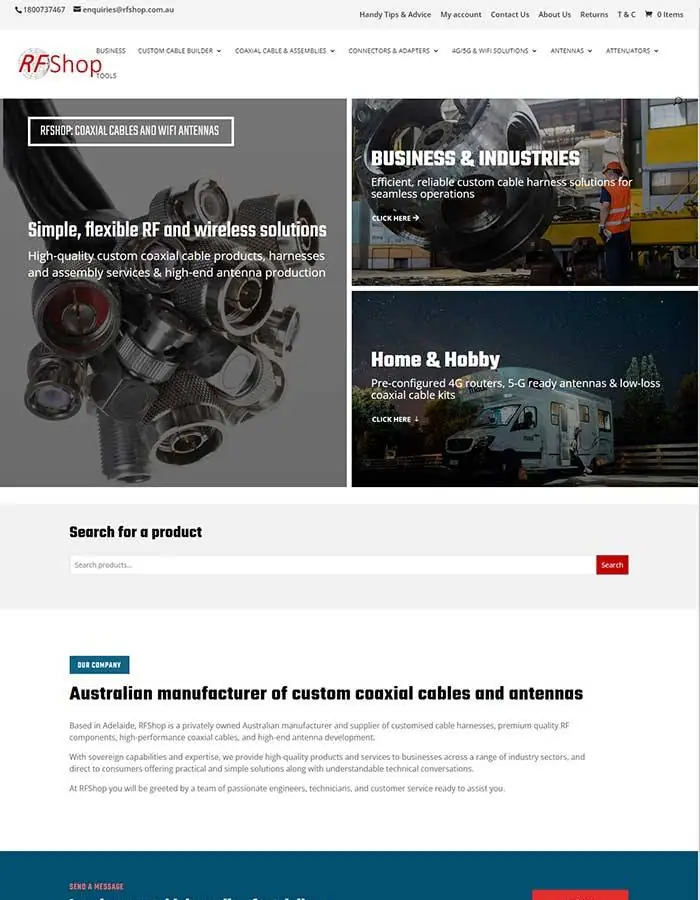 website designer Adelaide