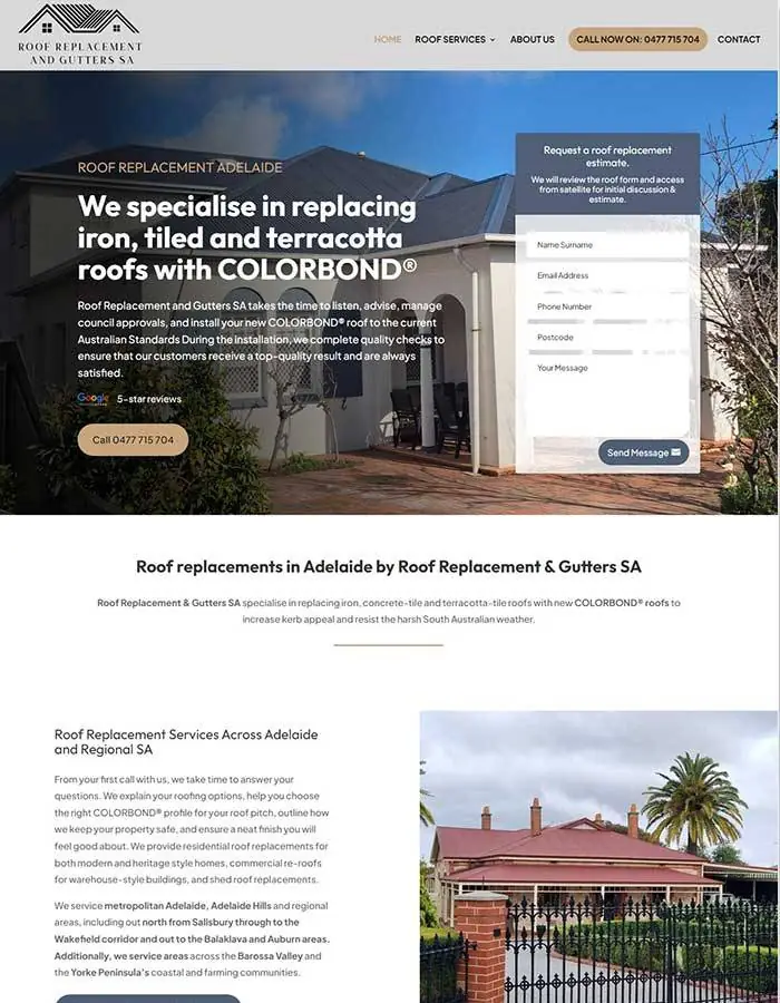 website designer Adelaide