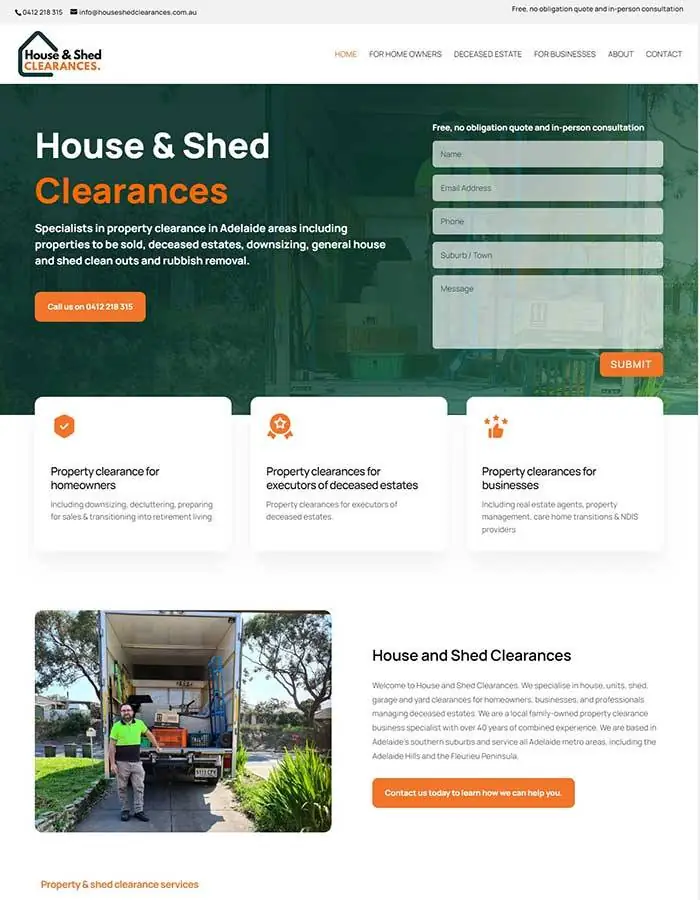 website designer Adelaide
